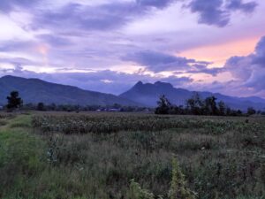scene in Petchabun, Thailand